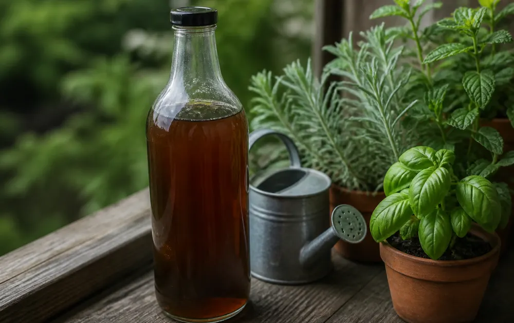 Worm tea, this week’s brew
